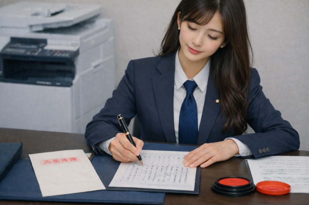 宗教の脱会・退会を検討するイメージ（内容証明郵便による通知）