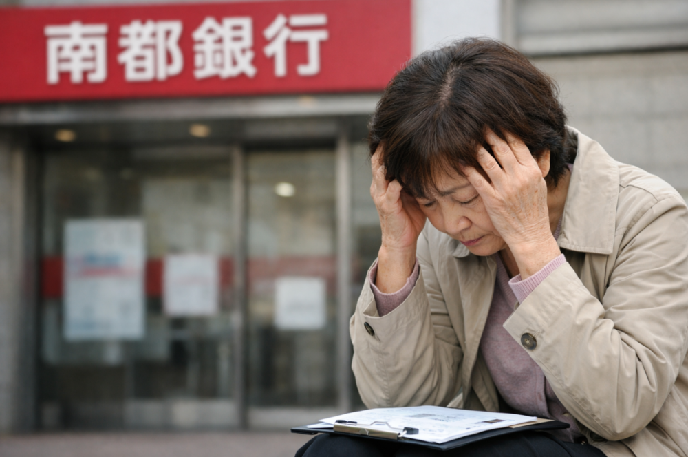 南都銀行の相続手続きを書類で整理するイメージ