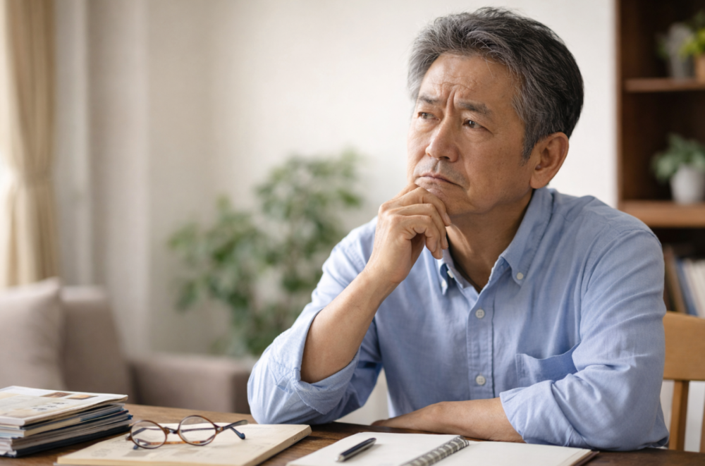 生前整理はいつから始めるかを考えるイメージ