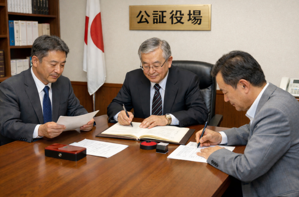 借金の約束を文書化し、公正証書で整理するイメージ