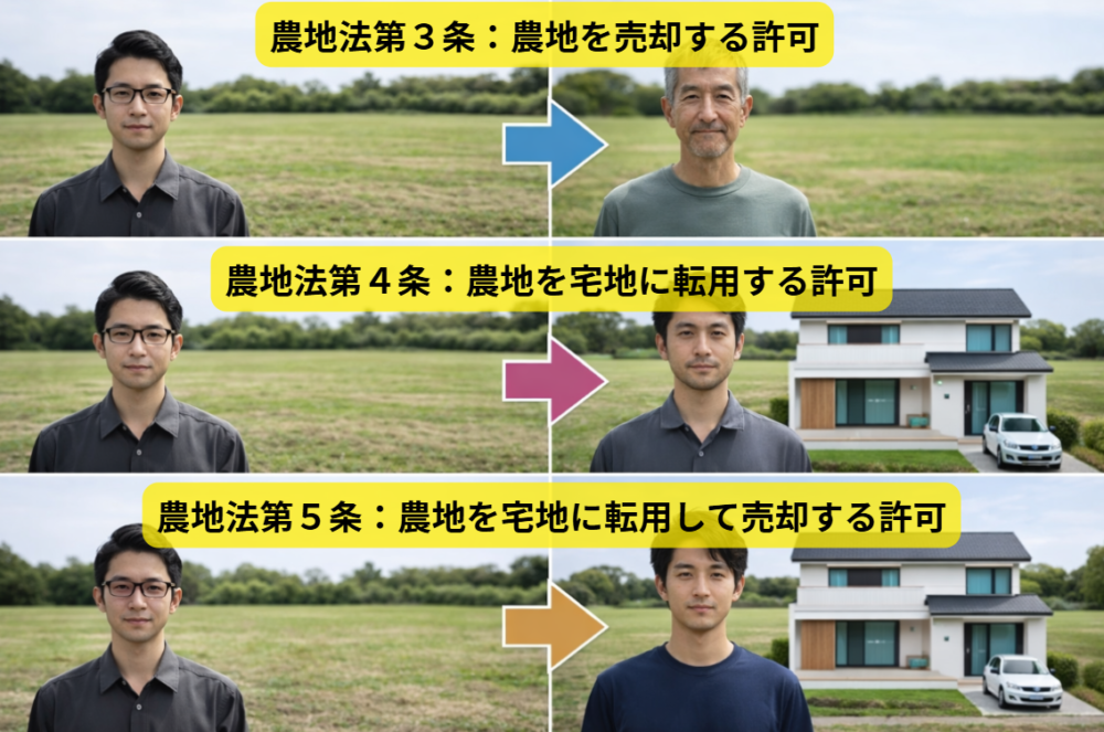 農地法による許可について