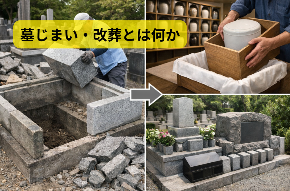 墓じまい・改葬とは