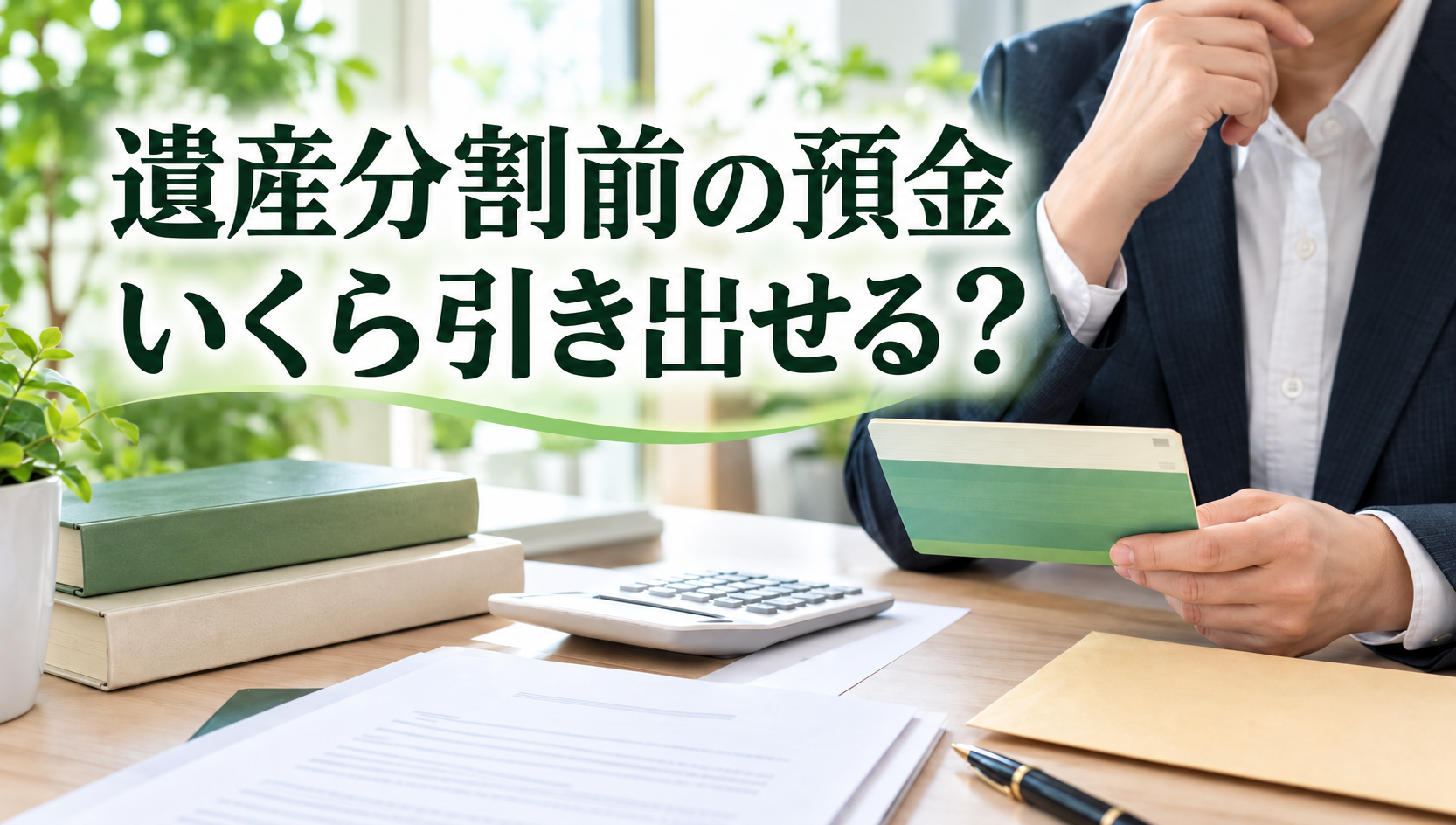 遺産分割前に預金を引き出せる？預貯金払戻し制度の上限・必要書類・注意点