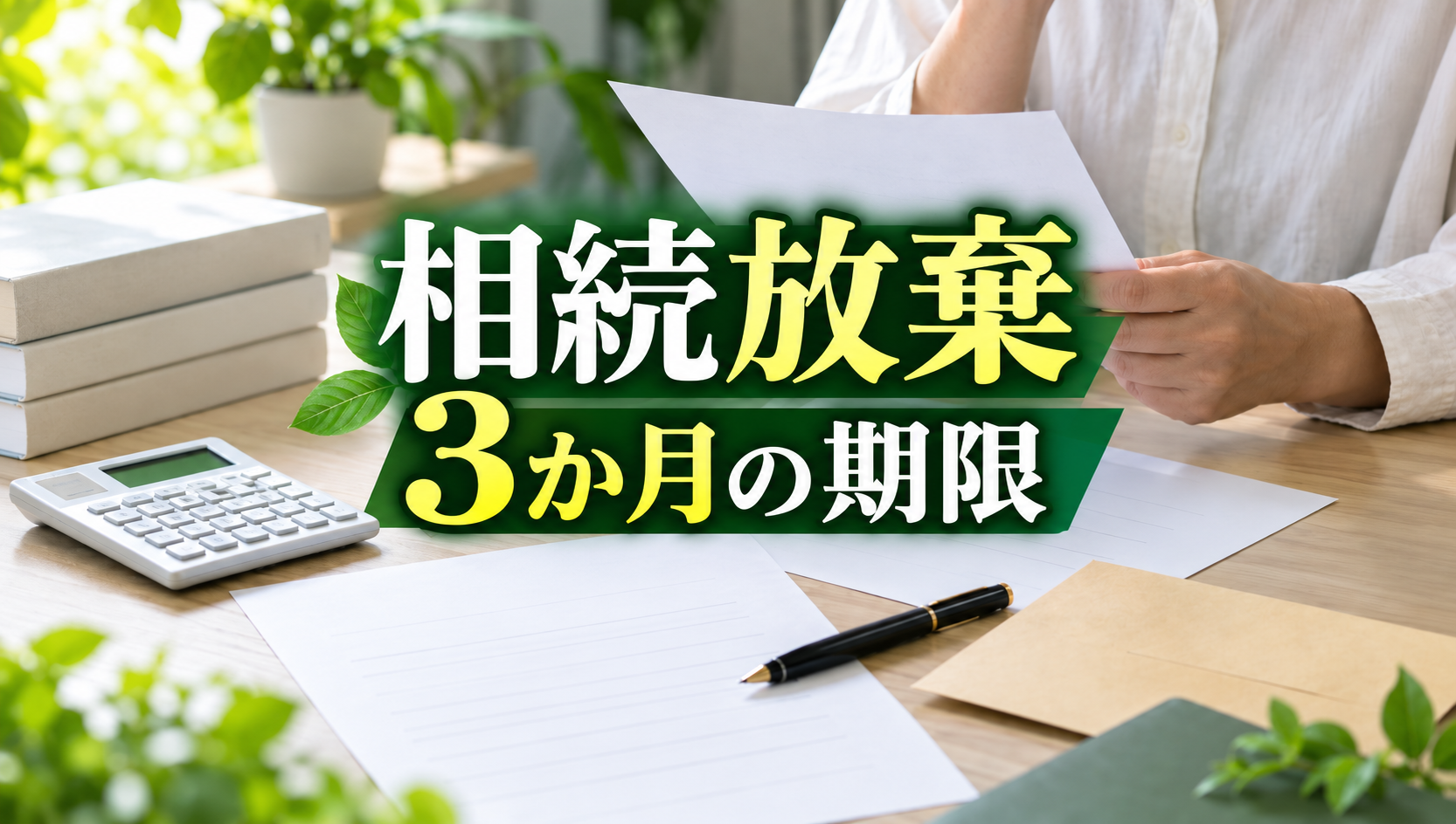 相続放棄は3か月以内？期限の数え方・必要書類・手続の流れを行政書士が解説