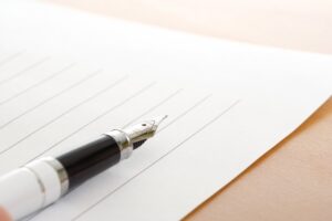 婚約者間で交わす浮気防止誓約書の内容