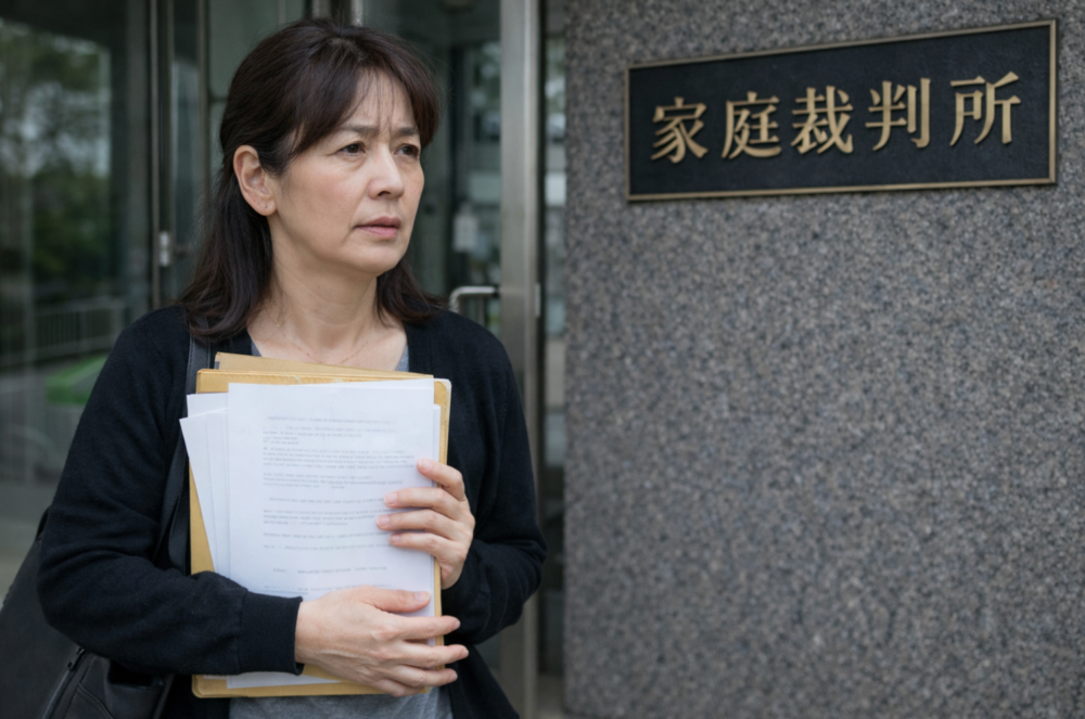 内縁配偶者が特別縁故者として家庭裁判所に申し立てするイメージ