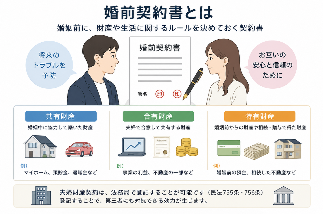 婚前契約書とは